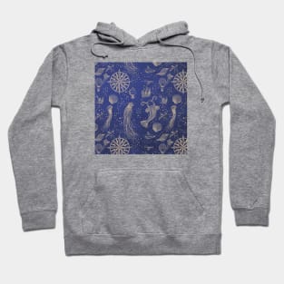 Ocean Meets Sky Hardcase square Hoodie